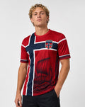 Norge Vikingtrøya – Rød Supportertrøye